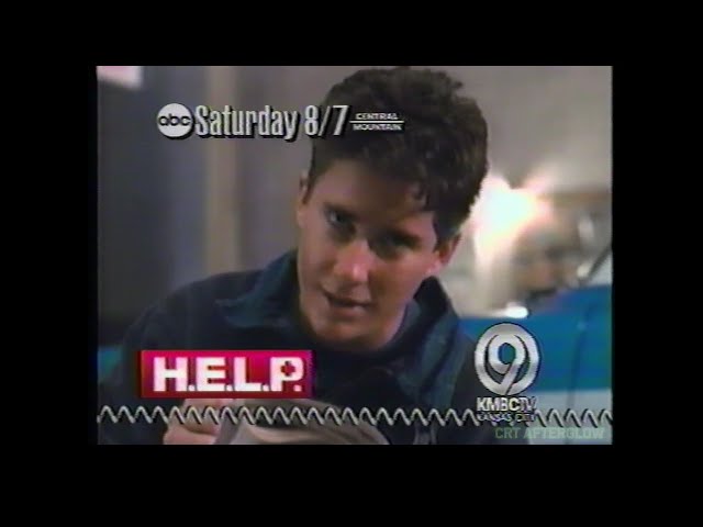 H.E.L.P. TV Series 1990 Preview Commercial - Kid Calls 911 after Car Accident & Saves Mother