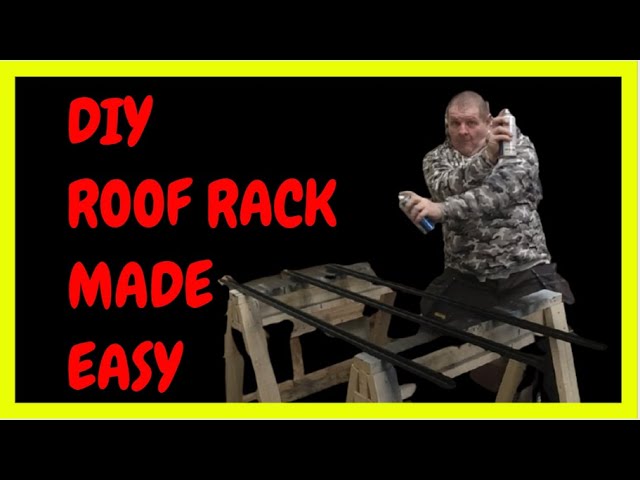 Renault Trafic Campervan Conversion - Cheap DIY Roof Rack