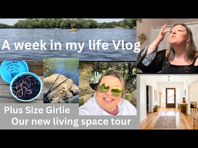 GRWM/ River Fishing/New Living Space Tour/ Weekly life Vlog