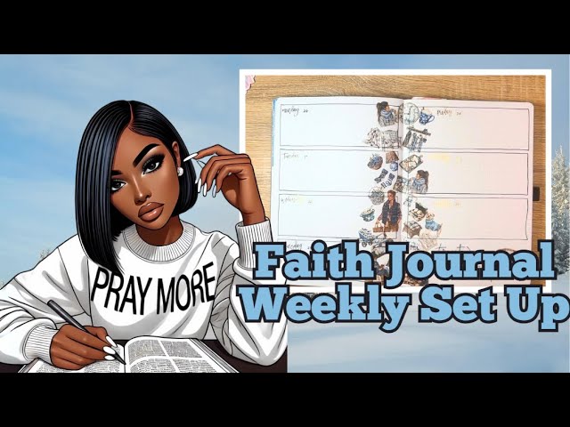 Faith Journal Weekly Set Up || Christ in All of Scripture