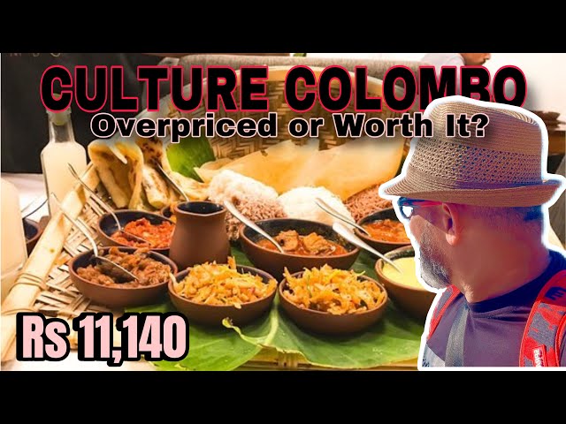 🇱🇰CULTURE COLOMBO : My honest opinion 🙏🙏