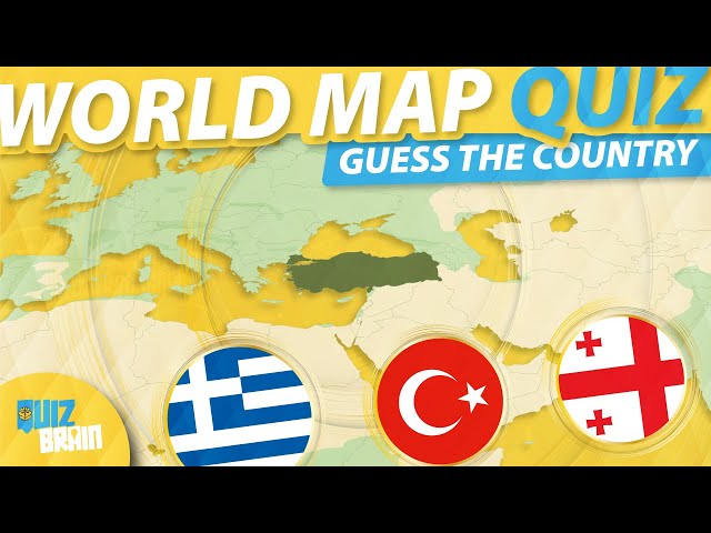 Guess the Country on the World Map | Geography Quiz