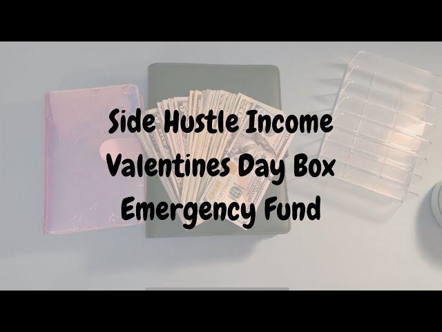 Etsy income | $708 | Valentines Day Box challenge🩷 | Emergency Fund💚