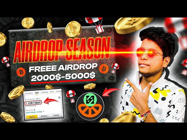 😱😱 Earn Freee Gauranteed 5000$ From Airdrops | Biggest Crypto Airdrop of 2024 | Best Airdrop 2024