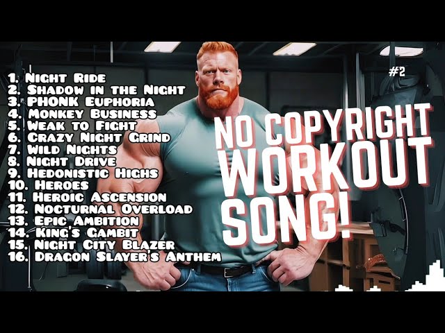 No Copyright GYM Trap Music 2025 🔥 | Free Trap Motivational Workout Beats