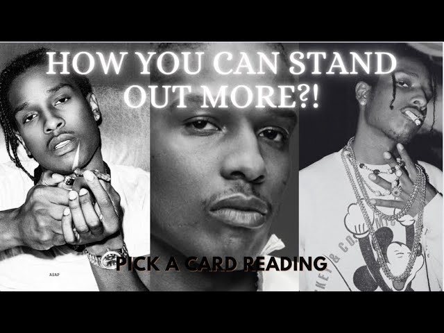 ⚡️⭐️HOW CAN YOU STAND OUT MORE & WHAT YOU NEED TO KNOW?!🌟⚡️🔥Pick A Card Reading A$AP ROCKY EDITION 🔥