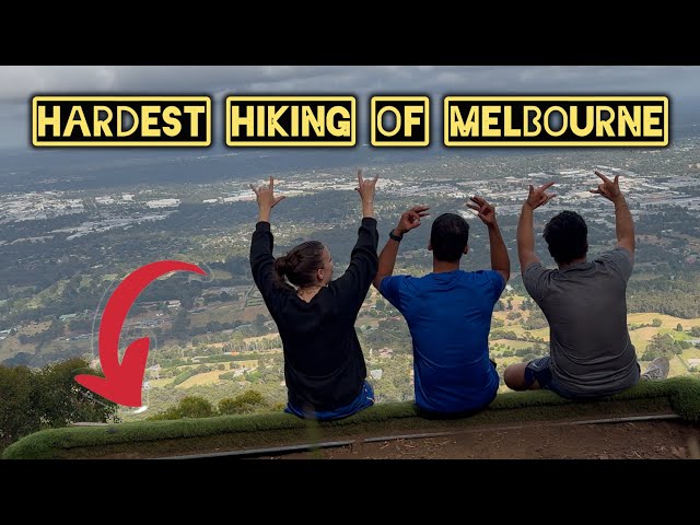 Hardest Hiking Of Melbourne | Nearly Fell Off the Edge - VLOG#8