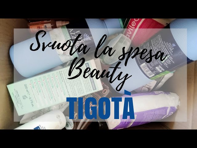 Svuota la spesa #beauty  #Tigotà 🧴🫧🧼🚿Tanti prodotti TOP!!!