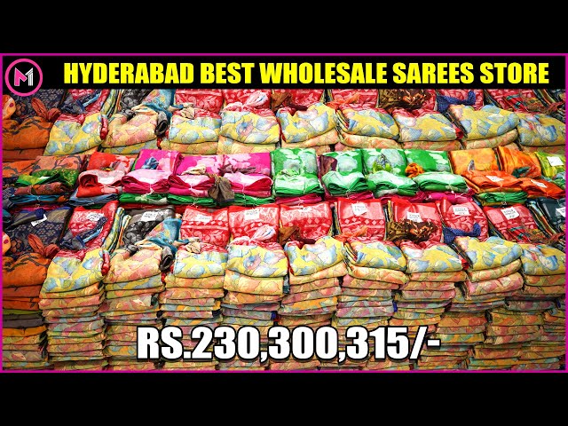 Hyderabad Best Sarees Store | Best Wholesale Saree Fancy Sarees | Mariyam Textiles