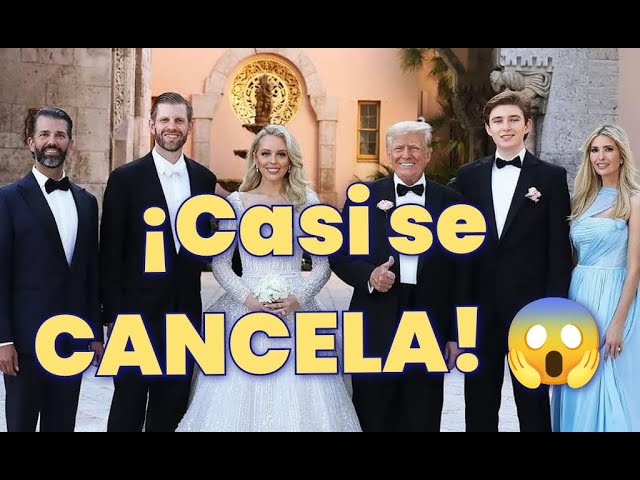 💍 La BODA de Tiffany Trump con un Magnate Árabe: ¡Casi se CANCELA por ESTO! 🌪️ #trump #curiosidades