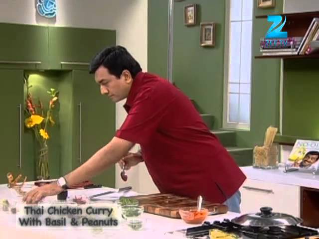 Khana Khazana - Ramzan Special - Thai Chicken Curry with Basil & Peanuts - Sanjeev Kapoor - Zee TV