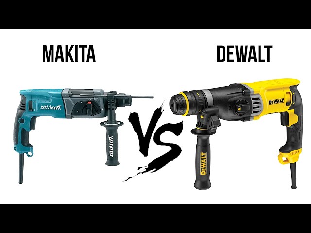 Makita VS DeWalt Hammer Drill Comparison - Makita VS Dewalt