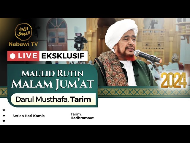 🔴LIVE Maulid Rutin Darul Musthofa, Tarim bersama al-Habib Umar bin Hafidz 2025 | Nabawi TV