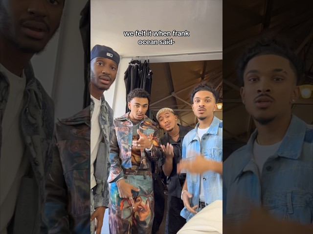 Mr.Ocean doesn’t miss!🙂‍↕️ #frankocean #rnb #lipsync #boyband #NOGUIDNCE