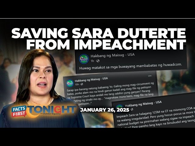 Saving Sara Duterte