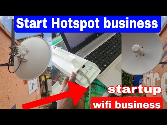 What's needed  to start a hotspot business | make money with hotspot wifi