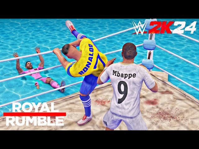 WWE 2K24 - Water Royal Rumble Match | PS5™ Pro [4K60]