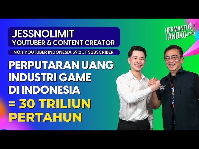 PELUANG BISNIS INDUSTRI GAME DI INDONESIA, SEKITAR 170JT ORANG BERMAIN GAME | JESSNOLIMIT