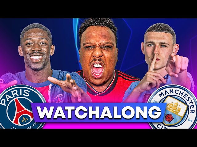 Saeed TV LIVE: PSG vs Manchester City Watch Along