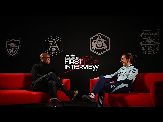 EXCLUSIVE INTERVIEW | Ian Wright chats to Renée Slegers | Arsenal Women