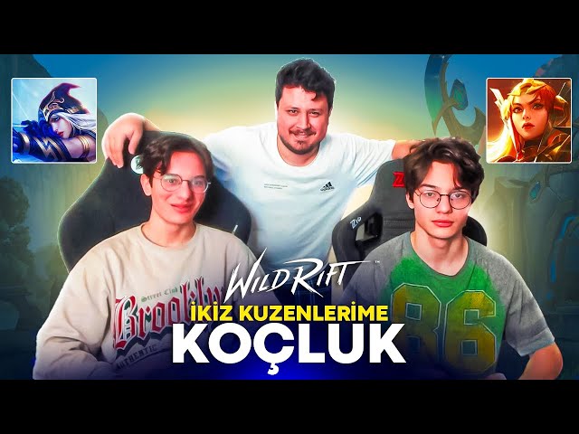 İkiz kuzenlerime Wild Rift’de bot pre oynatıp koçluk yaptım