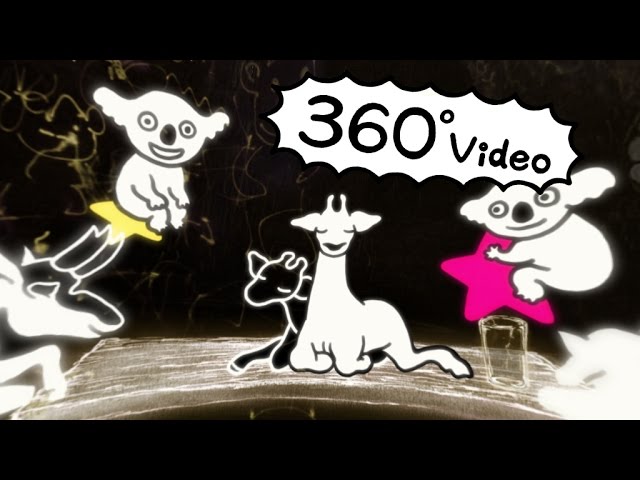 [360° VR Animation Video!] ZOOJAZOO "MY STOMACH" by Giraffe Kids.