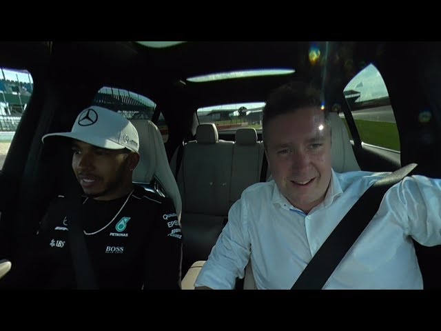 360° Silverstone Grand Prix Circuit lap with Lewis Hamilton and David Croft