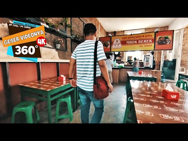 Suasana RM MBOK BEREK Rest Area Banjaratma Brebes dalam Video 360 Derajat