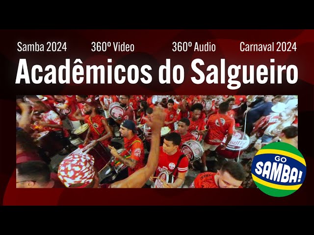 Salgueiro Samba enredo 2024 street rehearsal