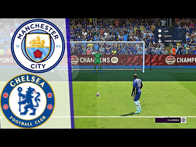 FIFA 22 PENALTY SHOOTOUT | Manchester City vs Chelsea | PS5