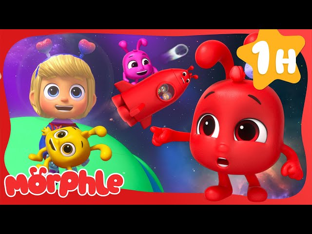 Rainbow Morphles Space Chase! 🛸 | Cartoons for Kids | Mila and Morphle