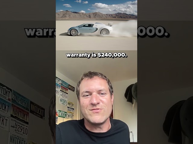 Bugatti Veyrons Are Currently Undervalued #shorts #dougdemuro #bugatti