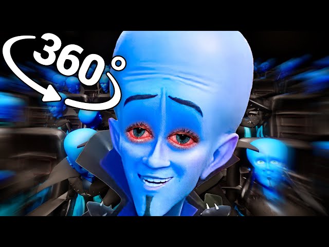 Megamind 2 CINEMA HALL in 360° Video | VR / 4K | ( Megamind 2 Meme )