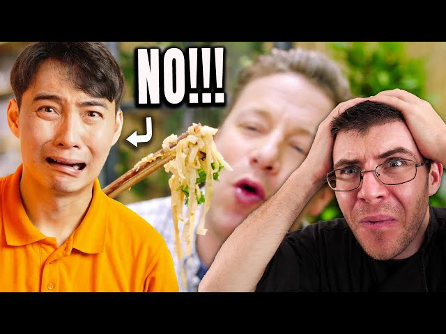 Pro Chef Reacts.. Uncle Roger Destroys JAMIE OLIVER’S WORST RECIPE YET!