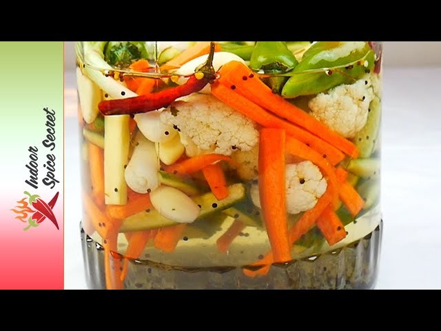 Vegetable pickle | Pickle recipe without Oil | Vinegar pickle