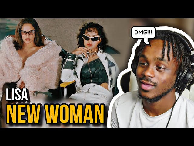 SHE IS NOT REAL..! | LISA - NEW WOMAN feat. Rosalía (Official Music Video) **REACTION**