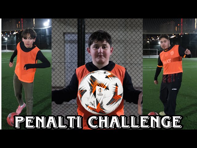 PENALTY CHALLENGE MIT MEINEM BRUDER BEI -5 GRAD !! UEFA BALL AWARD