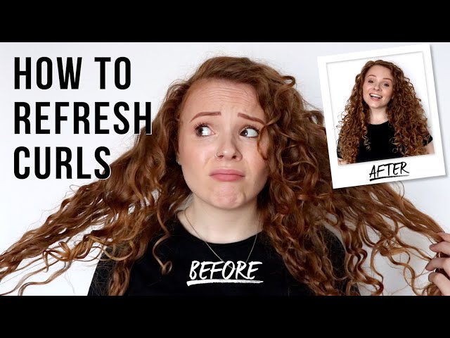 HOW TO REFRESH CURLS (BETWEEN WASHES)