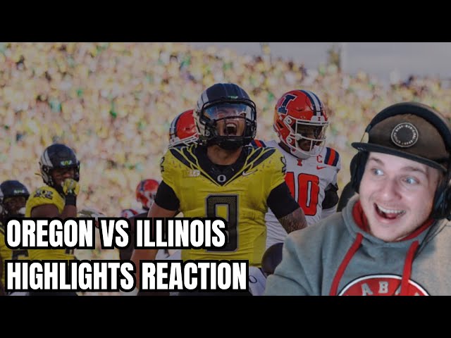 Oregon vs Illinois Highlights (REACTION)