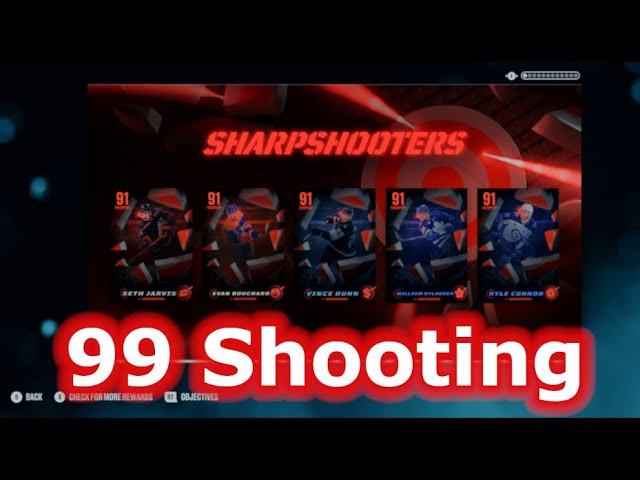 99 Shooting William Nylander SharpShooter Event NHL 25 Hut