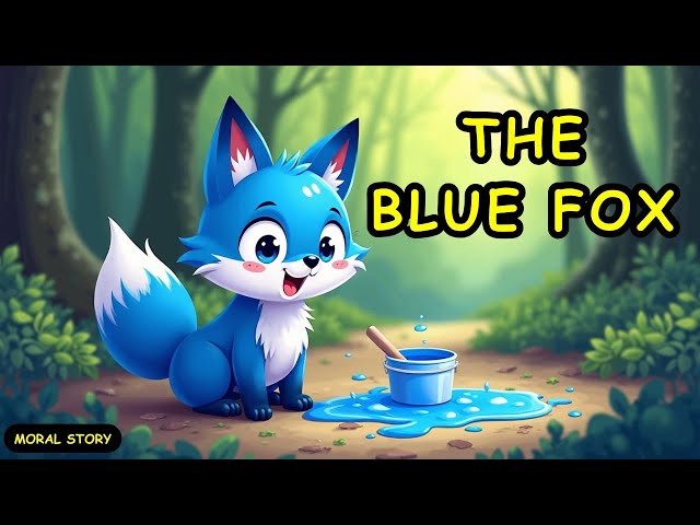 The Blue Fox | Tale of a Clever Fox | Kids Moral Tale