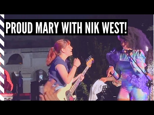 Nik West live @Roma Parco del Celio - Proud Mary (feat. Arianna De Lucrezia on bass)