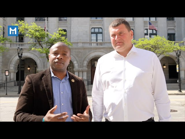 Irpin's Mayor visits Milwaukee