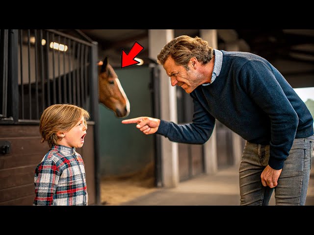 Menino encontra CAVALO e descobre segredo PROIBIDO (Pai confronta o filho mas percebe algo)