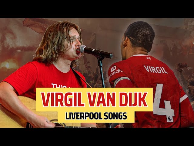 Virgil van Dijk song in FULL | Jamie Webster at BOSS Night