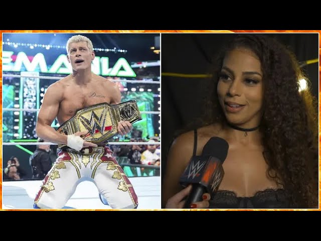 🌟Samantha Irvin apologized after what she did during major Cody Rhodes moment in WWE🌟