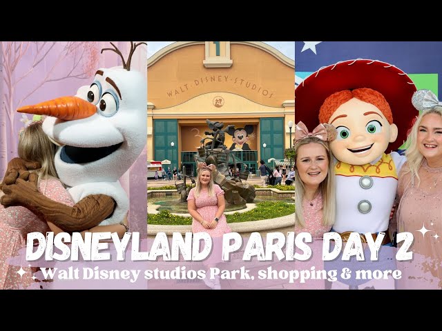 DISNEYLAND PARIS VLOG ✨ Walt Disney Studios Park & LOTS of charater meets! September ‘23