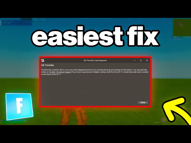 How To FIX ALL Fortnite Crashes & Errors! (Stop Fortnite Crashing)