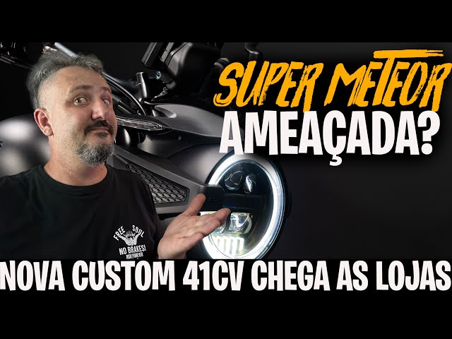 A ROYAL VACILOU, Super Meteor AMEAÇADA? Nova MOTO com 41cv chega as LOJAS