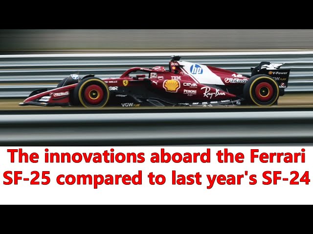 SF-25 and SF-24 compared: innovations & key details; why Ferrari was chasing fastest lap in Fiorano